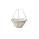 Függő Kaspó Kerek Fehér 17-02 - D30*H15cm (20/#)