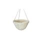 Függő Kaspó Kerek Fehér 38 Cm 17-03 - D38*H20cm (20/#)