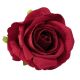 Bársony rózsafej- 8cm - Piros AF122-07 12db/csomag
