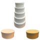 PAPÍRDOBOZ 5 DB 1/8 19x9;22x10;25x11;28x12;31x12-5 cm 3 SZÍNBEN
