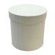 PAPÍRDOBOZ KEREK 4/64 14x14 cm FEHÉR