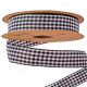 Kockás szalag 20mm x 10m - Fehér/Fekete