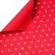 Pici pöttyös fólia ív 58cm x 58cm- 20db - Piros