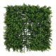 Zöldfal buxus levelekkel műanyag 1x1 m zöld